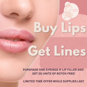 Lip Fillers and BOTOX injections to help smooth out lines and give you full lips at Laser Skin Solutions.